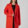 Vero Moda PopNoos - Halflange Jas - Tomato 1 Vero Moda PopNoos - Halflange Jas - Tomato -Vero Moda Winkel 64f3b1ad96884ea1bf310f49d84e574f