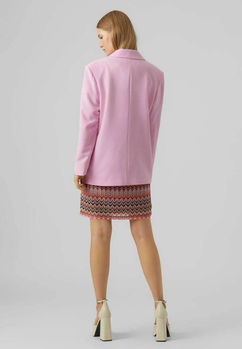 Vero Moda Longline - Halflange Jas - Bonbon 5 Vero Moda Longline - Halflange Jas - Bonbon - Afbeelding 3