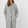 Vero Moda Vmpaula Jacket- Mantel - Light Grey Melange -Vero Moda Winkel 659c76abca9c49e398ed70bfd0984eab