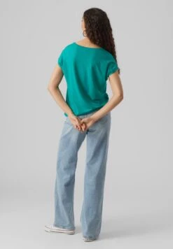 Vero Moda Vmava Plain Ss Gajrs Noos - T-Shirt Basic - Alhambra -Vero Moda Winkel 682ca192a902465cbb8c36f4417d6ac2