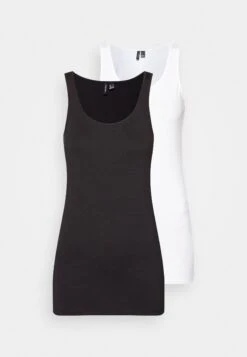 Vero Moda Vmmaxi My Soft Long Tank 2 Pack - Top - Black/White -Vero Moda Winkel 68facb9d21184e618e1a507ba45a60b7