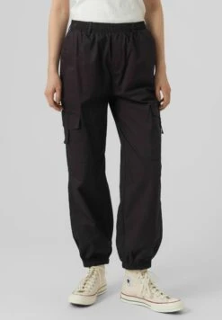 Vero Moda Treillis - Cargobroek - Black