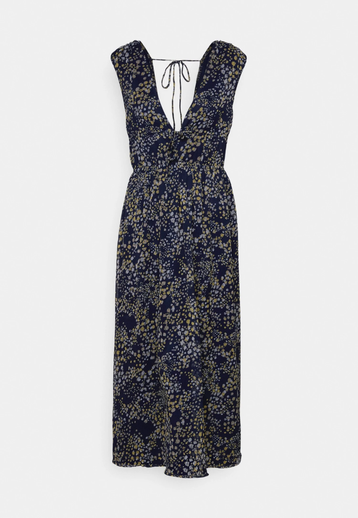 Vero Moda Vmdora Kaya Dress - Jurk - Navy Blazer Aop:Dora 6 Vero Moda Vmdora Kaya Dress - Jurk - Navy Blazer Aop:Dora - Afbeelding 4