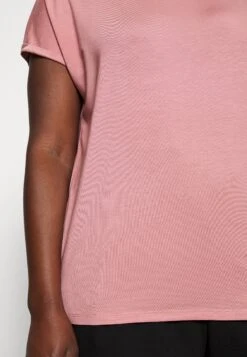 Vero Moda Curve Vmaya Plain - T-Shirt Basic - Ash Rose -Vero Moda Winkel 6b48c2f2e7cc4b7bb773ef465fce847a