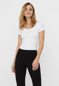 Vero Moda 2 Pack - T-Shirt Basic - Bright White 2 -Vero Moda Winkel 6c4636c666c2420fa4e22968a9da78f8