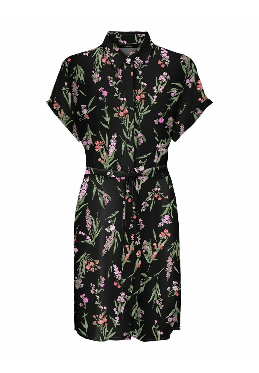 Vero Moda Mini - Blousejurk - Black 7 Vero Moda Mini - Blousejurk - Black - Afbeelding 5