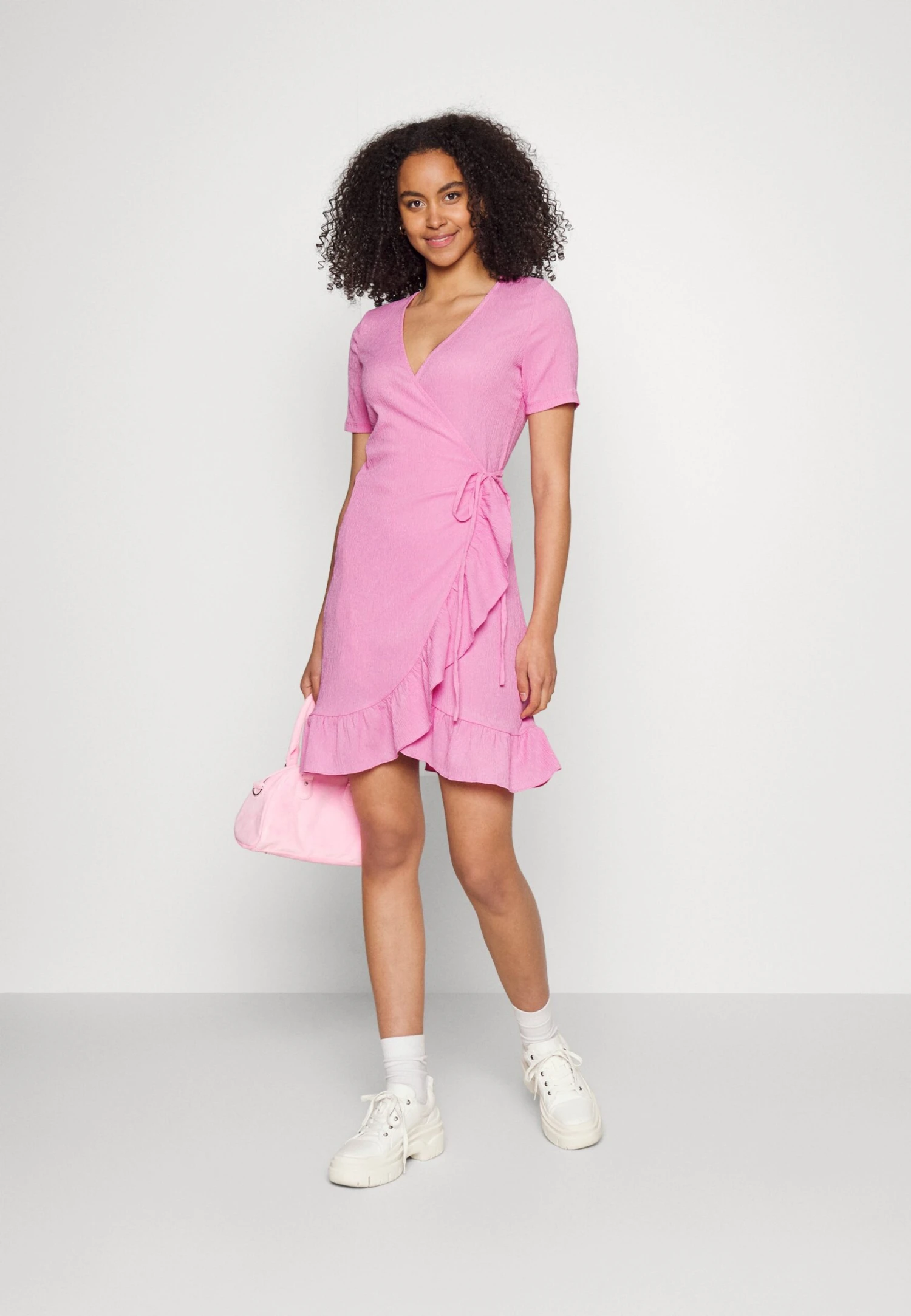 Vero Moda Tall Vmhaya Short Dress - Jurk - Cyclamen 4 Vero Moda Tall Vmhaya Short Dress - Jurk - Cyclamen - Afbeelding 2