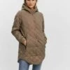 Vero Moda Tepp - Mantel - Mottled Brown, Brown -Vero Moda Winkel 6d9878b67df848ee98501410d361eb93
