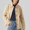 Vero Moda Vmmathilde Utility Jacket - Lichte Jas - Semolina -Vero Moda Winkel 6dab939bab634bd5b9bb6a13c89eaf13