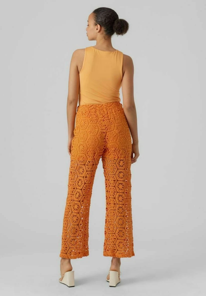 Vero Moda Broek - Sun Orange 5 Vero Moda Broek - Sun Orange - Afbeelding 3