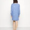 Vero Moda Tall Vmdoffy - Gebreide Jurk - Beaucoup Blue/W. Melange -Vero Moda Winkel 6f91900bb30c43c9b5bc5f63138ec6df