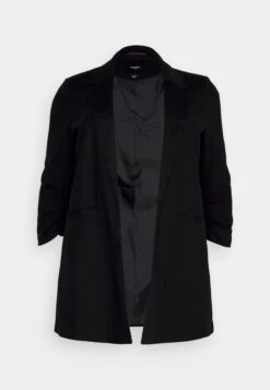 Vero Moda Curve Vmcrica - Halflange Jas - Black -Vero Moda Winkel 70cb4845f95b4bd7ab6e4dbacc41e14e