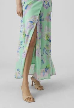 Vero Moda Vmhope Dino Long Dress - Maxi-Jurk - Jade Cream -Vero Moda Winkel 71b91c2bd58f4c42b4e50e175168707c