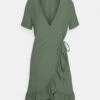 Vero Moda Tall Vmhaya Short Dress - Jurk - Laurel Wreath 2 Vero Moda Tall Vmhaya Short Dress - Jurk - Laurel Wreath -Vero Moda Winkel 742995032f804cfb998514d2240dc187