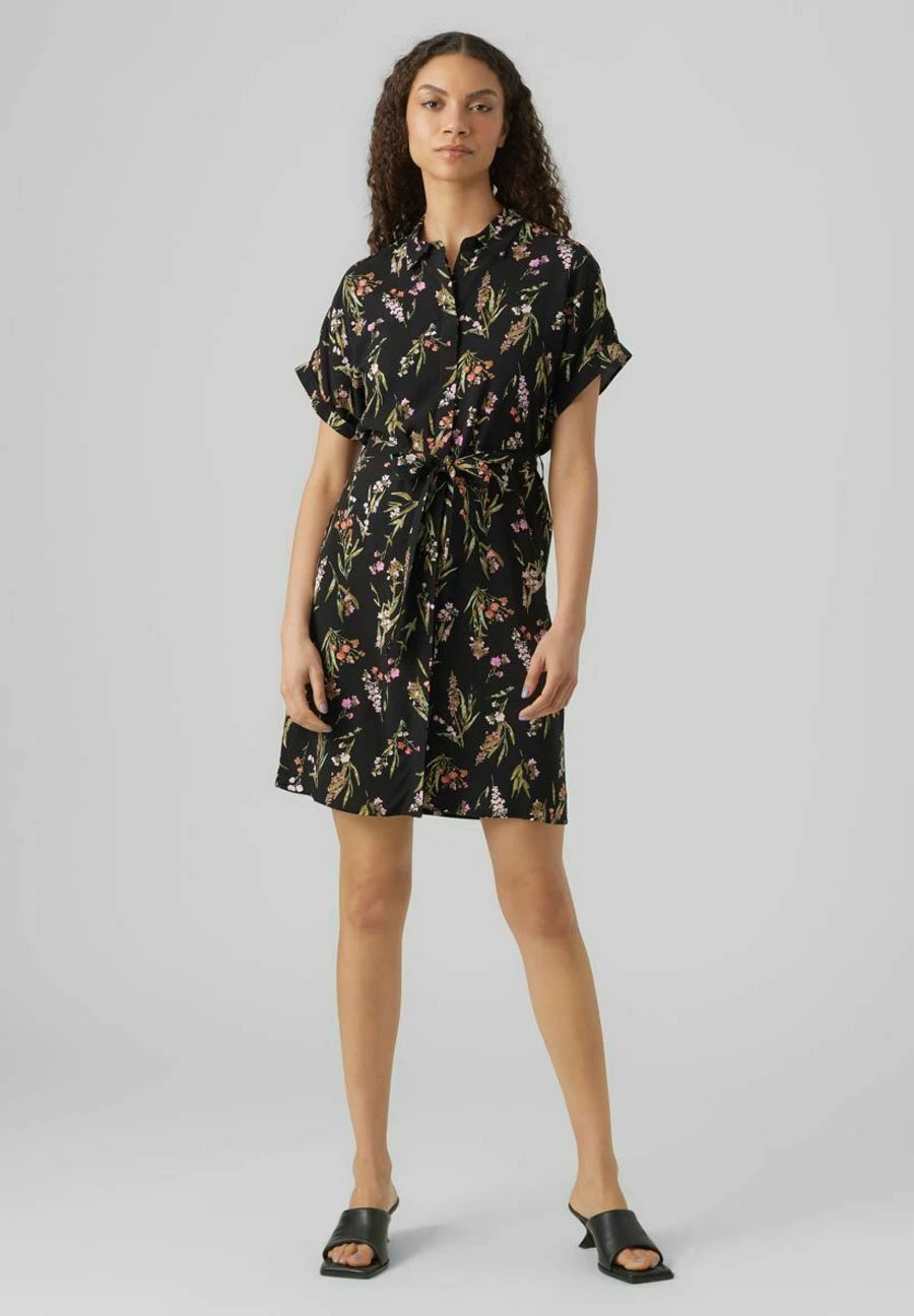 Vero Moda Mini - Blousejurk - Black 4 Vero Moda Mini - Blousejurk - Black - Afbeelding 2