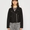 Vero Moda Vmpop Short Biker Jacket - Lichte Jas - Black