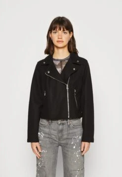 Vero Moda Vmpop Short Biker Jacket - Lichte Jas - Black