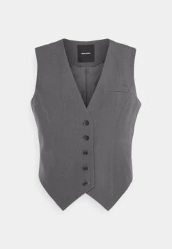 Vero Moda Tall Vmtroian Tailored Vest - Bodywarmer - Grey 14 Vero Moda Tall Vmtroian Tailored Vest - Bodywarmer - Grey -Vero Moda Winkel 764a38e4b4a1440b99b78c84d1b87178