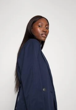 Vero Moda Tall Vmlou Long- Trenchcoat - Navy Blazer -Vero Moda Winkel 76af02e56f0f460d9599bd09b8d3b33b