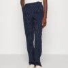 Vero Moda Tall Vmcookielis Wide Pinstripe Pant- Broek - Navy Blazer/Birch