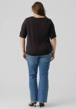 Vero Moda Curve Longsleeve - Black -Vero Moda Winkel 785446c7b4ca47c7b4ac1e67e04a47dd