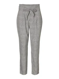 Vero Moda Vmeva Hr- Broek - Grey/White -Vero Moda Winkel 7862286dd5d3497c87acbcace1767dce