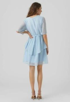 Vero Moda Mini - Jurk - Cerulean -Vero Moda Winkel 786fa2c4ecf34846925a4d10528e6b43