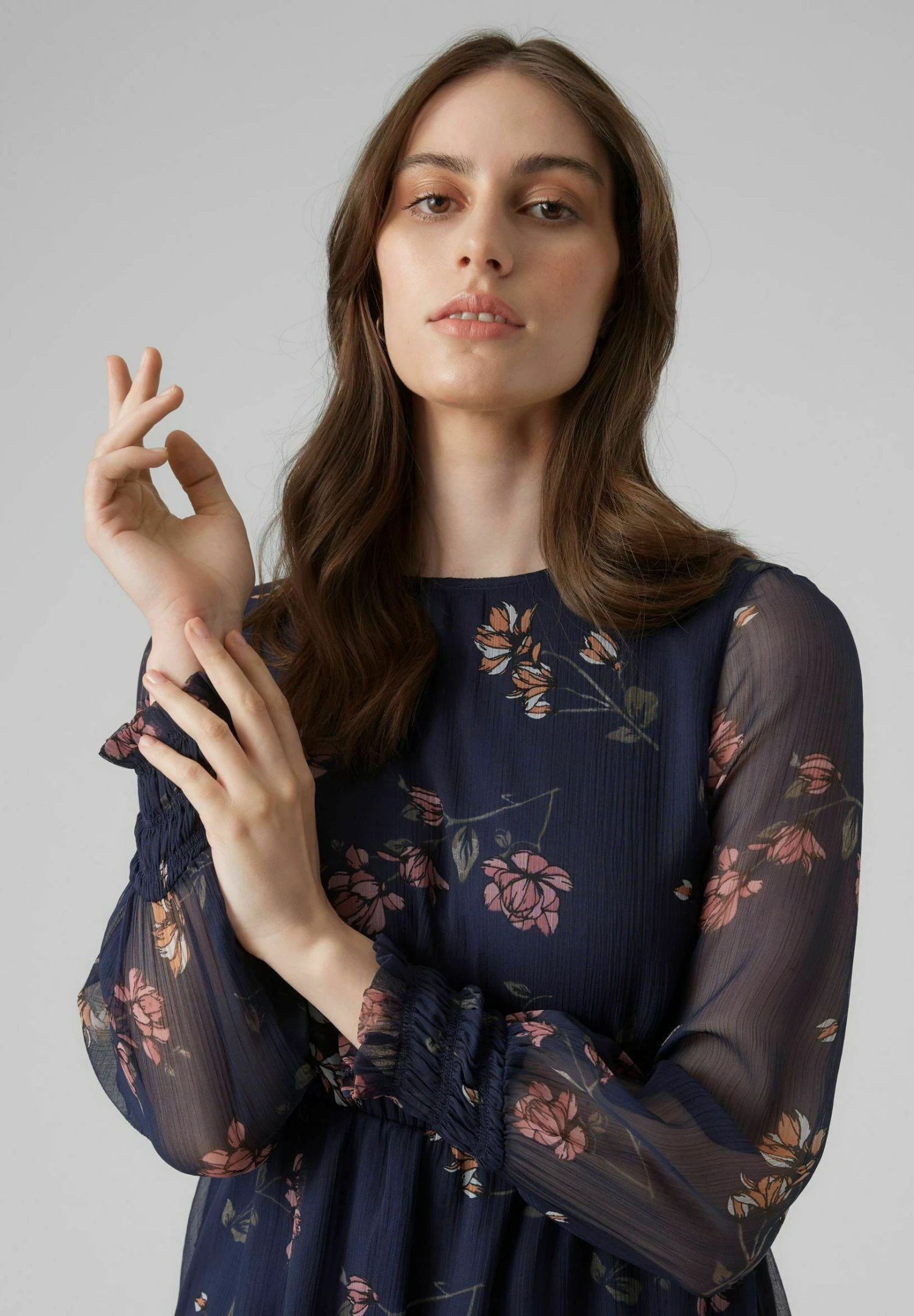 Vero Moda Mini Langärmeliges - Jurk - Navy Blazer 6 Vero Moda Mini Langärmeliges - Jurk - Navy Blazer - Afbeelding 4