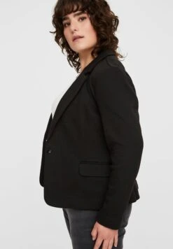 Vero Moda Curve Vmjulia Ls Dnm Curve - Blazer - Black -Vero Moda Winkel 793ed40cea75409ea229a34fbcc25ad7