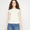 Vero Moda Tall Vmcaia- Top - Snow White