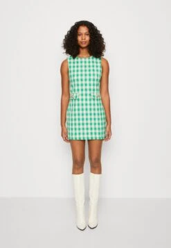 Vero Moda Vmbreeabbi Dress - Etui-Jurk - Bright Green/Birch