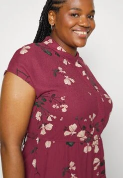 Vero Moda Curve Vmnewhallie S/S Tie Exp Cur - Blousejurk - Dry Rose -Vero Moda Winkel 79d66bd84e5e4761909948bc9854b74d