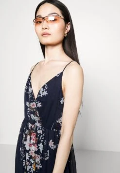 Vero Moda Petite Vmwonda Wrap Dress - Maxi-Jurk - Night Sky/Beautiful Blue -Vero Moda Winkel 7a1c39afd0c64a22af47239c4845ccff