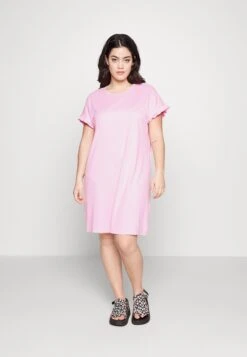Vero Moda Curve Vmdana Short Dress- Jurk - Bonbon