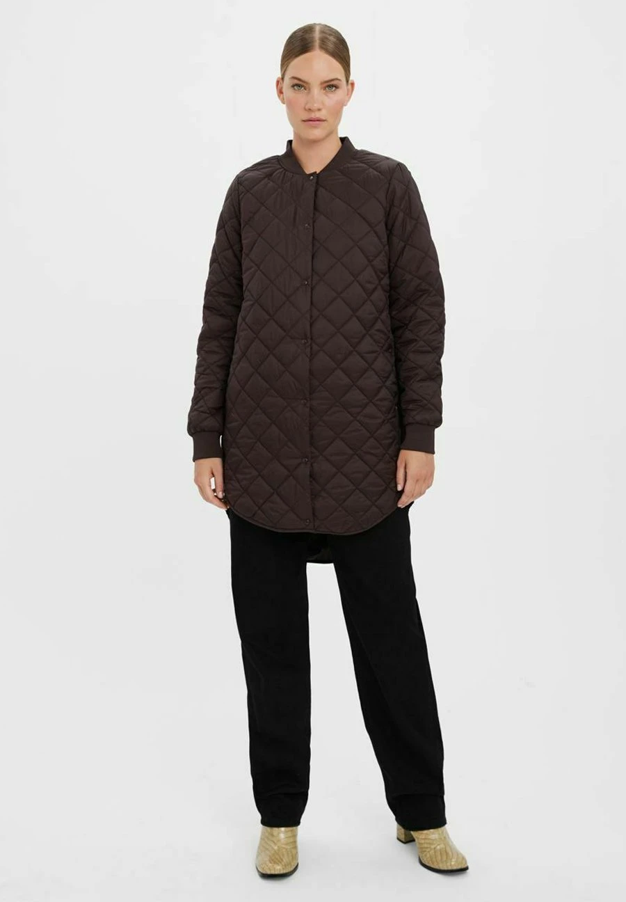 Vero Moda Hayle Noos - Winterjas - Coffee Bean 4 Vero Moda Hayle Noos - Winterjas - Coffee Bean - Afbeelding 2