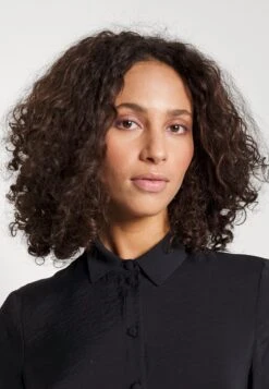 Vero Moda Tall Vmqueeny Calf Shirt Dress - Blousejurk - Black -Vero Moda Winkel 7bcfe89410a848008b3b121cefdd8850