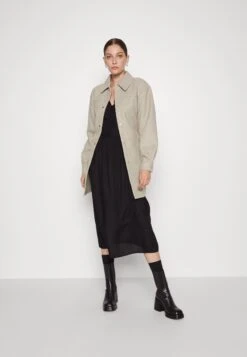 Vero Moda Tall Vmvince Jacket- Halflange Jas - Silver Mink/Melange -Vero Moda Winkel 7d8d65a5e649404883c8e49b3edaea9a