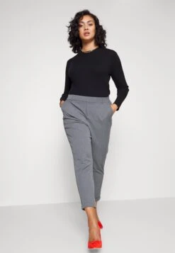 Vero Moda Curve Vmmaya Loose Solid Pant - Broek - Medium Grey Melange -Vero Moda Winkel 7db8709698174c39b1970e7b1b1ef971