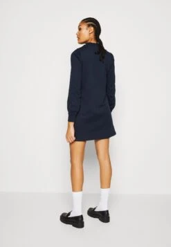 Vero Moda Vmlianna Short Button Dress - Jerseyjurk - Navy Blazer -Vero Moda Winkel 7dc12a88e4674843a05ced6a6c335037