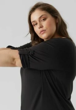 Vero Moda Curve Longsleeve - Black -Vero Moda Winkel 7dd2a7d0cb734b0d87ce62bbc72c3170