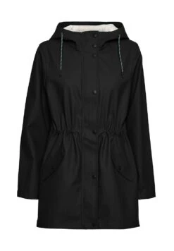 Vero Moda Petite Vmmalou Coated Jacket - Regenjas - Black -Vero Moda Winkel 7e8a2ed074d942d1bc8886bd9e17019c