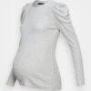 Vmmnatasha Puff - Longsleeve - Light Grey