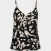 Vero Moda Vmeasy Singlet V Neck- Top - Black/Cila -Vero Moda Winkel 814cb3c97ed1473581329d743684e32a
