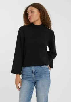 Vero Moda Weiter High Neck - Longsleeve - Black