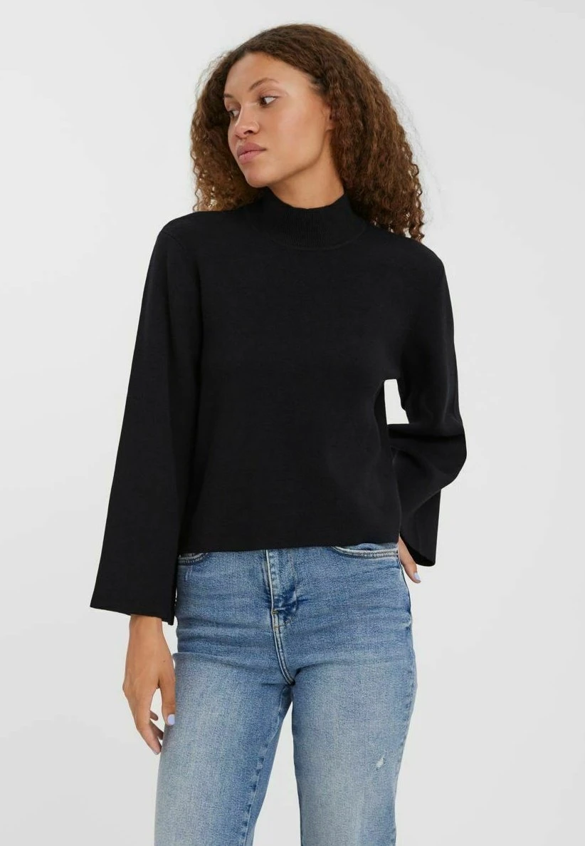 Vero Moda Weiter High Neck - Longsleeve - Black 3 Vero Moda Weiter High Neck - Longsleeve - Black
