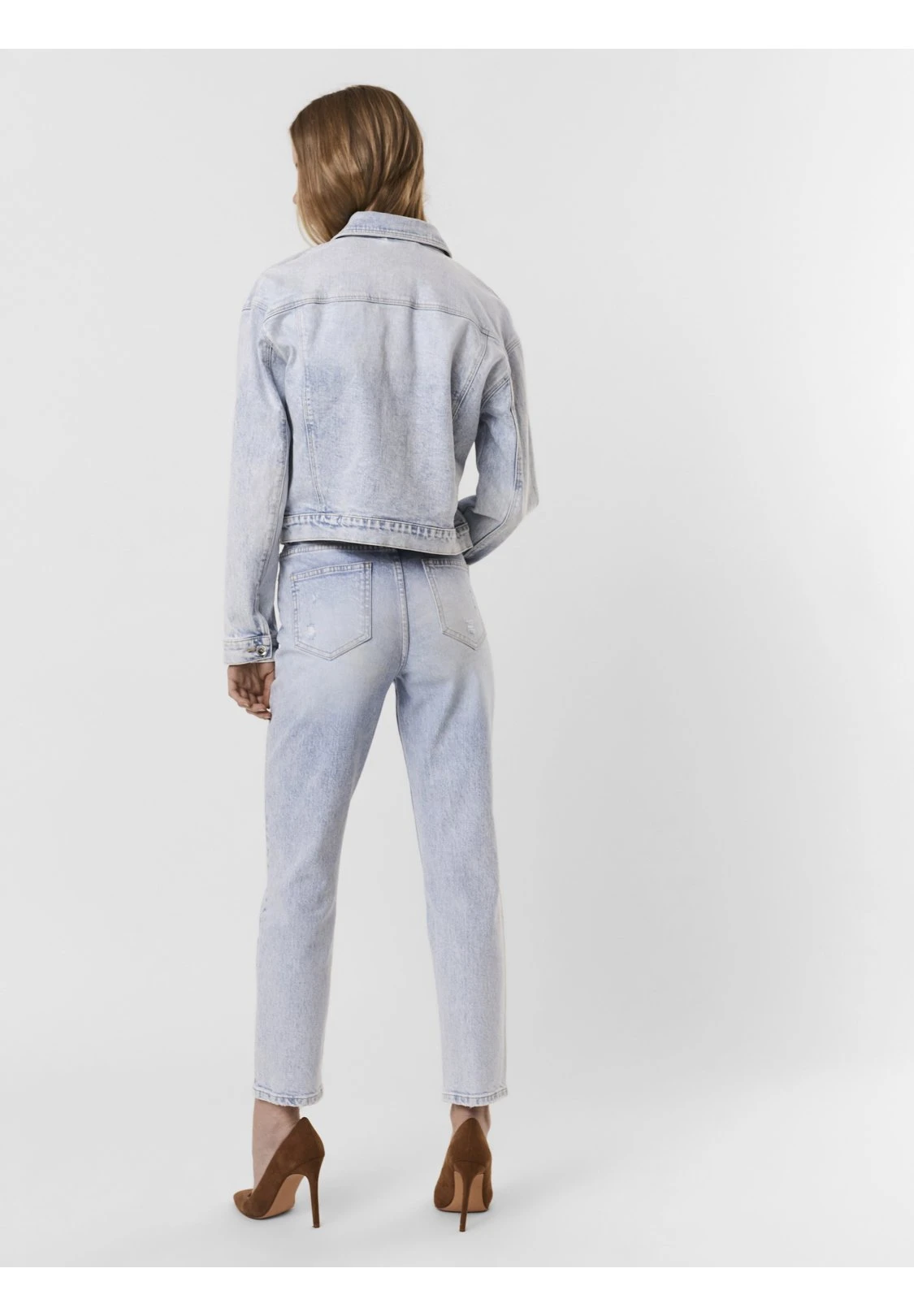 Vero Moda Spijkerjas - Light Blue Denim 4 Vero Moda Spijkerjas - Light Blue Denim - Afbeelding 2