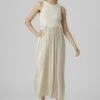 Vero Moda Vmerna Sl O-Neck 7/8 - Jurk - Birch -Vero Moda Winkel 8266c86fe11a4a02919efe75a1ca1053