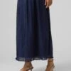 Vero Moda Vmmia Sl Plisse Wvn - Maxi-Jurk - Navy -Vero Moda Winkel 8397c3e148e742a39b6bc9c8a411ac4d