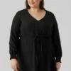 Vero Moda Curve Curve - Jurk - Black -Vero Moda Winkel 850053f307b446ef9e2eb5c0e2c465b1