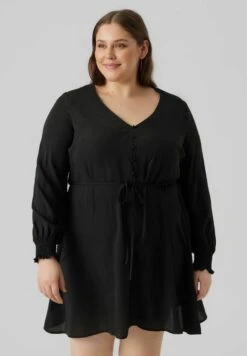 Vero Moda Curve Curve - Jurk - Black
